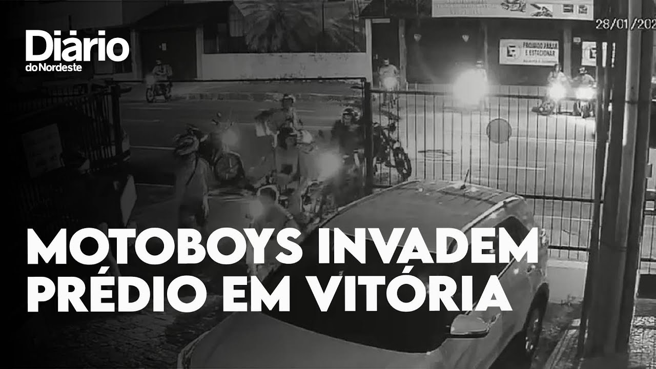 Imagem da notícia Motoboys arrombam e invadem condomínio após acidente de trânsito no Espírito Santo