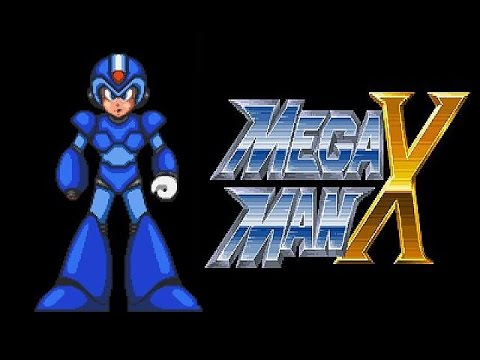 SNES Mega Man X Guide 14 Spark Mandrill Stage Sub Tank,Heart Tank
