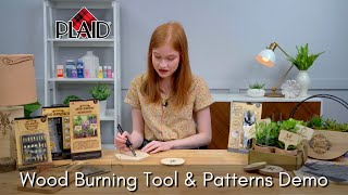 Wood Burning Tool, Tips, & Pattern Sheets Demo - 2022 Walmart New Product Spotlight