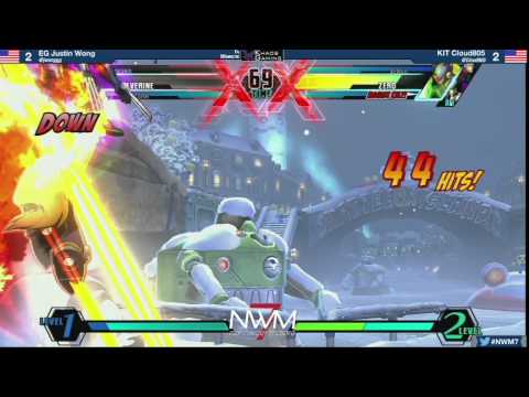 #NWM7 #UMVC3 T8 GF - EG Justin Wong (WOL-STO-GKI) vs KIT Cloud805 (ZMC)