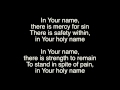 Your name is Holy - Skillet 