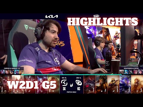 SK vs KC - Highlights | Week 2 Day 1 LEC Versus 2026 | SK Gaming vs Karmine Corp W2D1