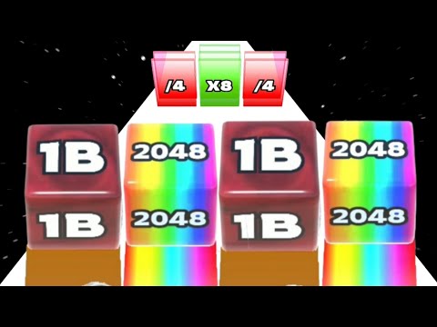 Jelly Run 2048 vs Level Up Numbers - Asmr Game, Level Up Max Level