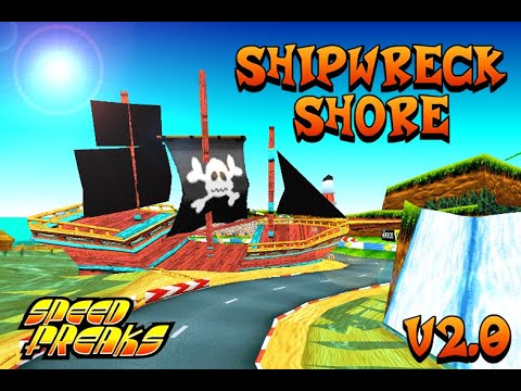 CTR Custom Track - Shipwreck Shore v2.0! [Speed Freaks/Punks]