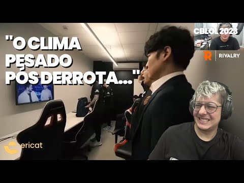 ERICAT REAGE AO VLOG DA LOS GRANDES SEMANA 5 DO CBLOL 2023 1º SPLIT