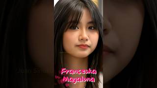 Lumantad na ang napakagandang anak ni Francis M. Franceska Magalona #shorts #francescam #filipina