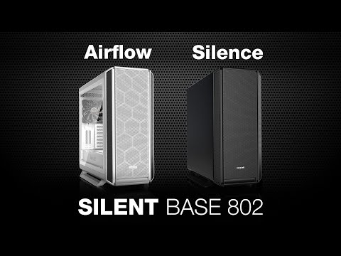 PC korpusas Be Quiet! Silent Base 802 Juodas - Midi Tower video