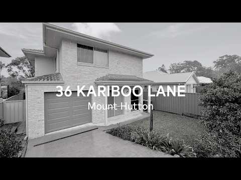 36 Kariboo Lane, Mount Hutton, NSW 2290, 4房, 2浴, House