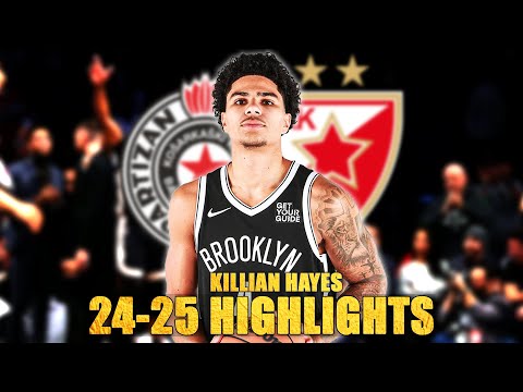 Killian Hayes HIGHLIGHTS 24-25 SEASON 🔥  Ready for EuroLeague Domination! 💪
