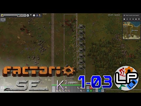 S1-E03 - Down to the Core - Laurence Plays Factorio: Space Exploration 0.6 + Krastorio²
