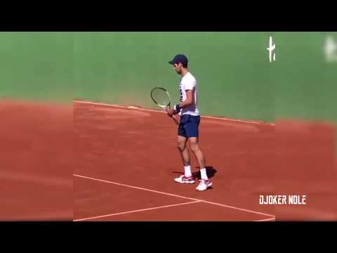 Novak Djokovic Practice with Marian Vajda   Marbella 2018 HD