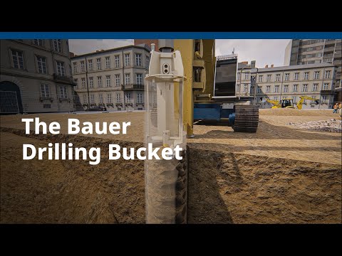 BAUER Maschinen GmbH – The Bauer drilling bucket