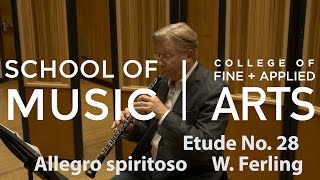 Professor John Dee: ILMEA Oboe - Etude No. 28 Allegro spiritoso - W. Ferling