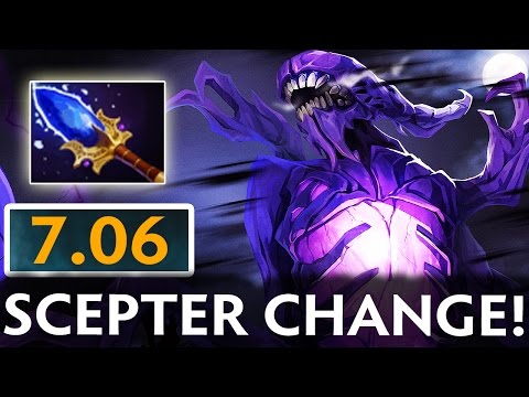 7.06 PATCH UPDATE Dota 2 | Bane SCEPTER CHANGE!
