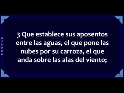 SALMOS 103, 104 (Audio, Letra)