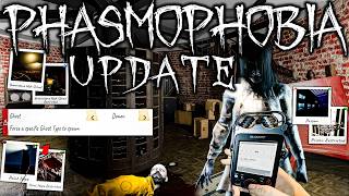 🔴LIVE | Deep Diving The New Phasmophobia Update with Restricted Maps, Ghost Select, and More!