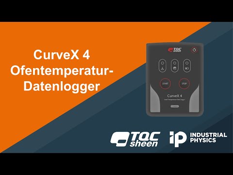 Video do Data Logger de Temperatura de Forno CurveX 4 com Certificado de Calibração e Acessórios Essenciais