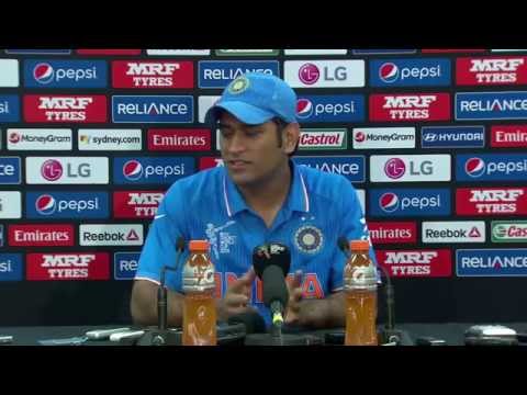MS DHONI's Emotional Speech after Losing Semi-Final Against Australia In WorldCup 2015
