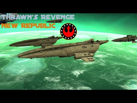 The Bakuran Fleet VS Thrawn - Thrawn's Revenge - New Republic (ep 12)