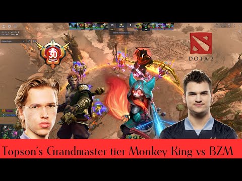 Topson(Old OG mid) vs BZM(New OG mid) in EU pubs 7.36c Dota 2 Highlights