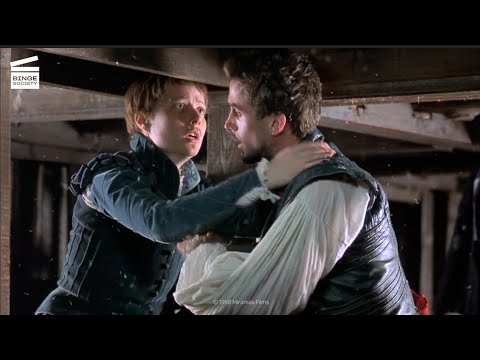 Shakespeare in love: Fight in the theatre (HD CLIP)