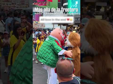 MÁS ALLÁ DE LA FRONTERA 🔥 México Vive Donde Sea 🦅 Gera MX y Santa Fe Klan #Mexico #Barrio #eltri