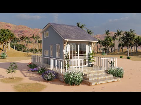 Projeto de Casa Pequena 3x6 Metros com Quarto Mezanino - Planta Baixa Gratuita