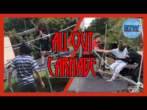 ETW All Out Carnage; Outcast vs Blackjack vs Kemono; HUGE FIRST EVER CARNAGE MATCH!