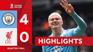 Download lagu Haaland HAT-TRICK sends City through 🤩 | Manchester City (4-0) Liverpool | Emirates FA Cup 2025-26 mp3