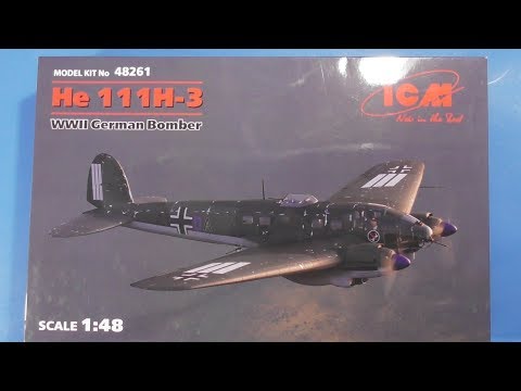 Sprue Review ICM HE 111 H-3 1/48 Scale