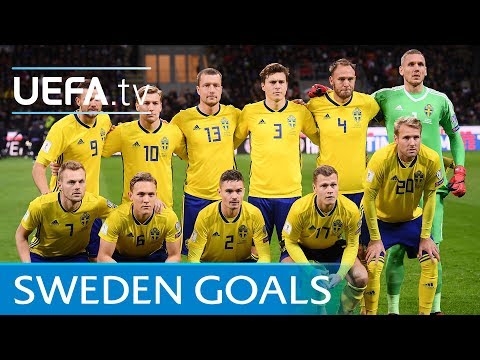 Sweden's top five European Qualifiers goals