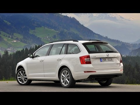 Skoda Octavia III Combi 4x4 2013 - tiny driving moments from testing