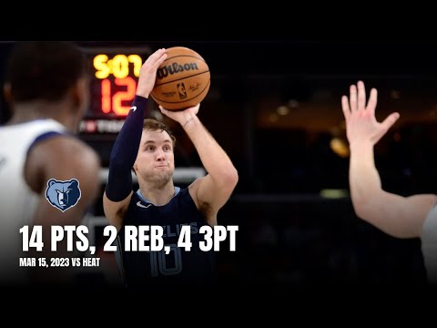 Luke Kennard (14 PTS, 2 REB, 4 3PT) Grizzlies Highlights vs Heat: All Possessions (3/15/23)