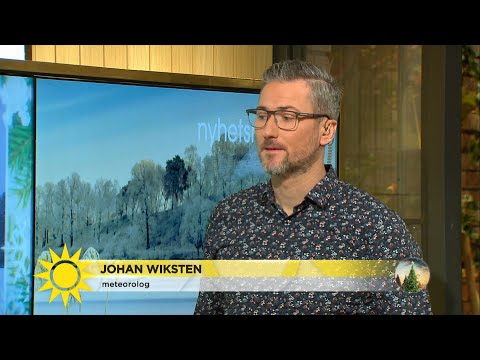 Här kommer det snöa innan jul: ”Kan komma 15 centimeter” - Nyhetsmorgon (TV4)