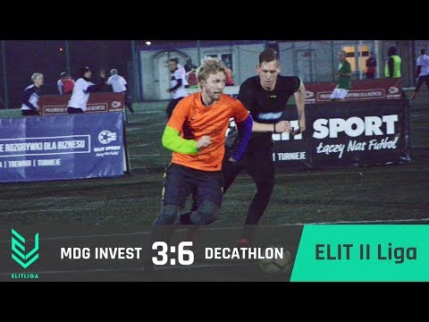 MDG Invest 3:6 DECATHLON - ELIT II Liga [JESIEŃ 2017]