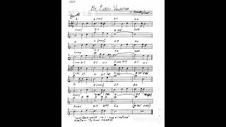 My funny valentine. Eb copy