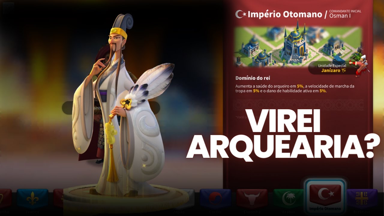 MUDANDO DE CIVILIZAÇÃO E UPANDO O ZHUGE LIANG NO RISE OF KINGDOMS