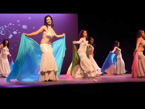 Belly Dance - Danza con velo - Academia Aidah Manaar, Costa Rica