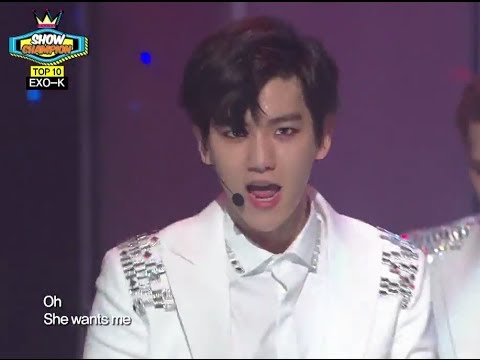 EXO-K - Overdose, 엑소케이 - 중독, Show Champion 20140514