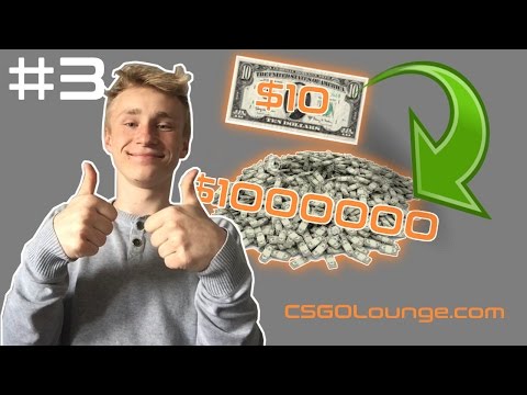 Betowanie CSGOLounge #3 - Od dziesięciu do miliona $$$