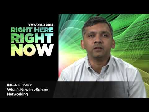 VMworld 2012: NET1590 - What's New in VMware vSphere Networking