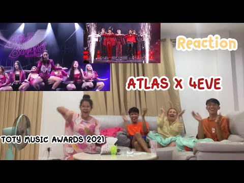 Reaction 4EVE x ATLAS | TOTY MUSIC AWARDS 2021 |