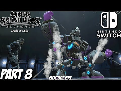 Super Smash Bros. Ultimate World of Light Gameplay Walkthrough Part 8 - Nintendo Switch Lets Play