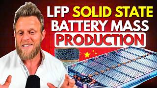 Mass Produced LFP Solid-State Battery Keeps Working After Being Cut Open