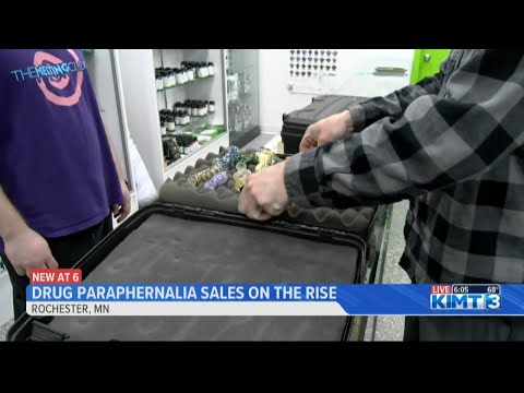 Drug paraphernalia sales on the rise in Minnesota