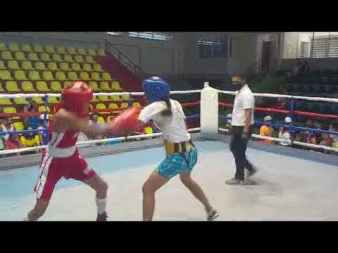 Genesis Silva vs Laurent Gonzalez, miercoles 8 de septiembre de 2020. Gimnasio Nicarao.