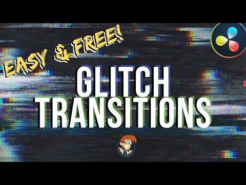Easy GLITCH TRANSITIONS without Fusion! Davinci Resolve - 8 Minute Friday #37