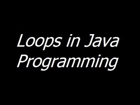 02 Loops In In Java Programming Learn Java Programming Urduhindi