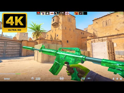 Counter Strike 2 -  Dust 2 - Full Gameplay