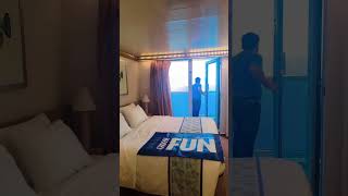 our room stay in luminous carnival cruise 🎉🎉